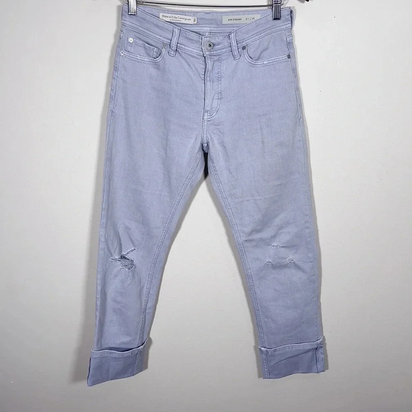Anthropologie  Pilcro Slim Straight Cuffed Jeans - Picture 3 of 15